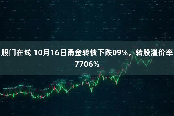 股门在线 10月16日甬金转债下跌09%，转股溢价率7706%