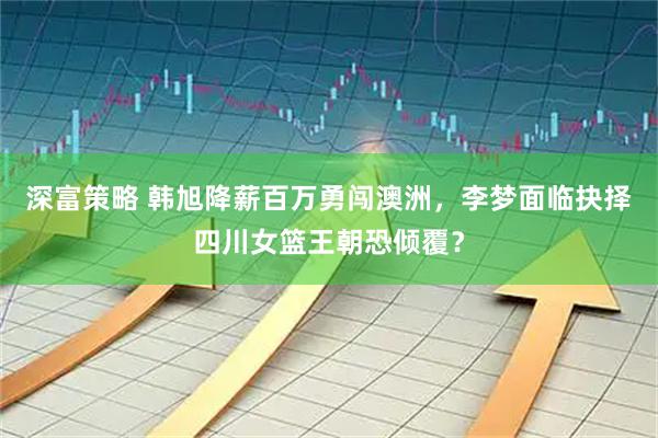 深富策略 韩旭降薪百万勇闯澳洲，李梦面临抉择四川女篮王朝恐倾覆？