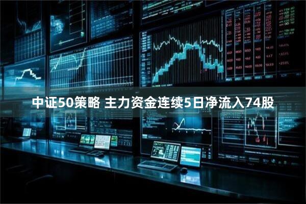 中证50策略 主力资金连续5日净流入74股