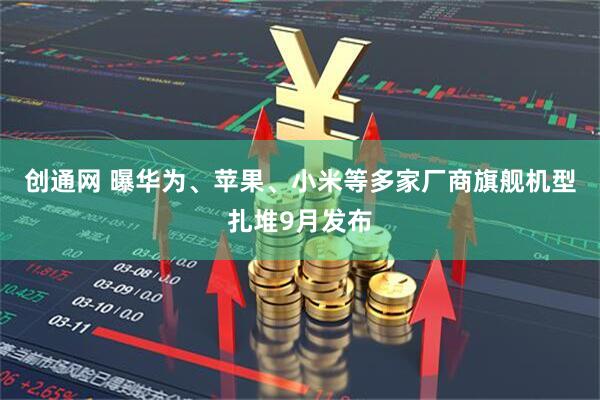 创通网 曝华为、苹果、小米等多家厂商旗舰机型扎堆9月发布